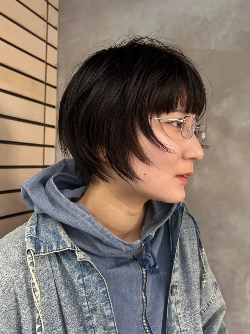 ショート デザインパーマ/ カット/nanaのヘアスタイル