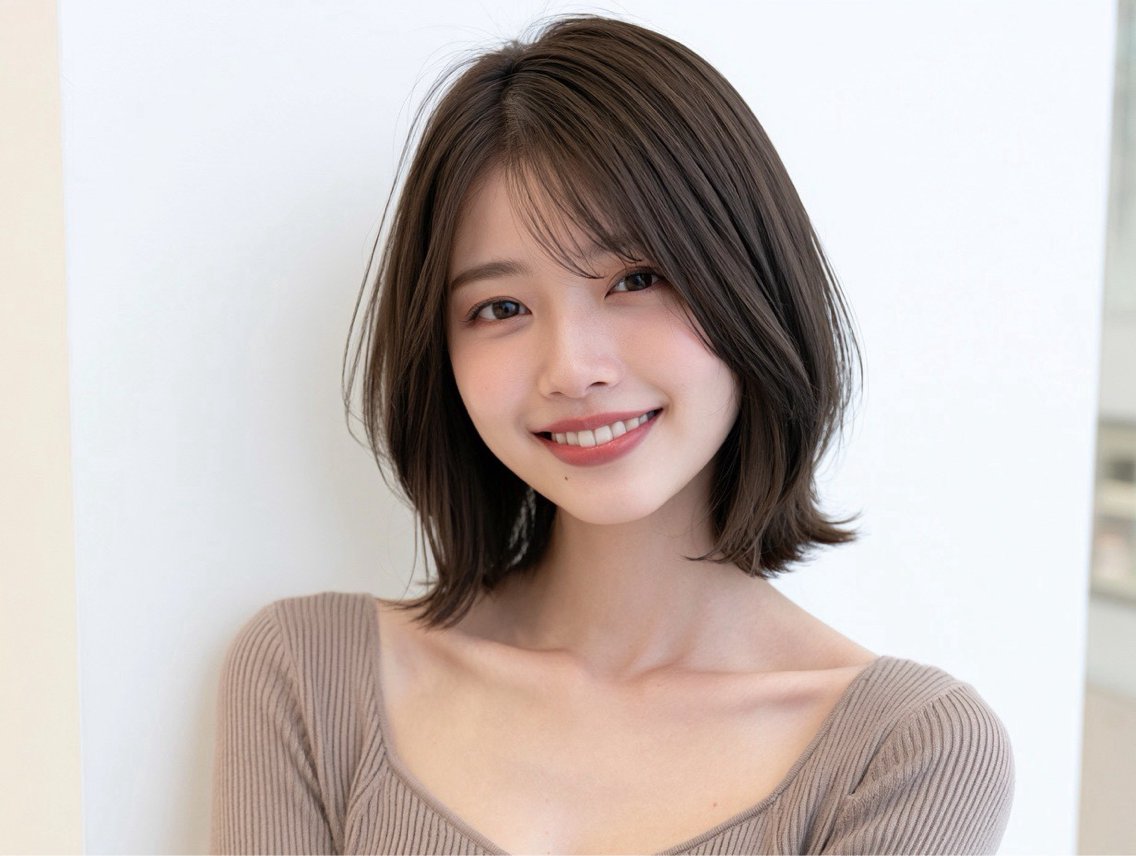 ミディアム カット トリートメント 😈【ウルフっぽい レイヤー】星翔輝😈のヘアスタイル