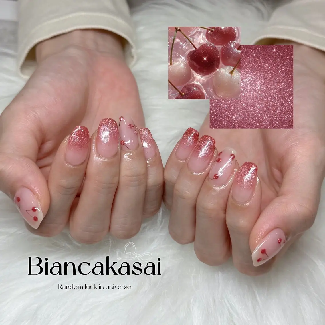 ネイル ハンドネイル Bianca葛西 🍒Hinanoのネイルデザイン