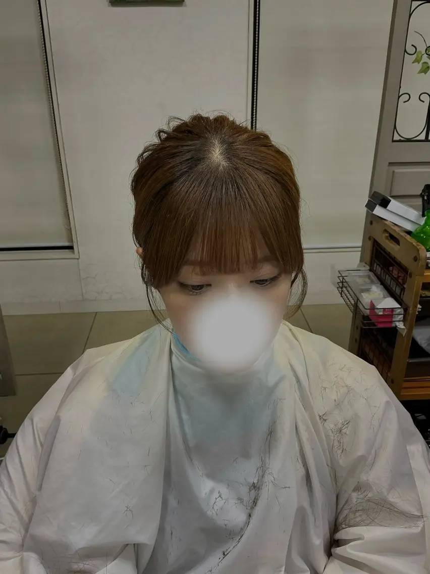 ショート 縮毛矯正 eMu透明感カラー ちゅる髪yuki✩のヘアスタイル