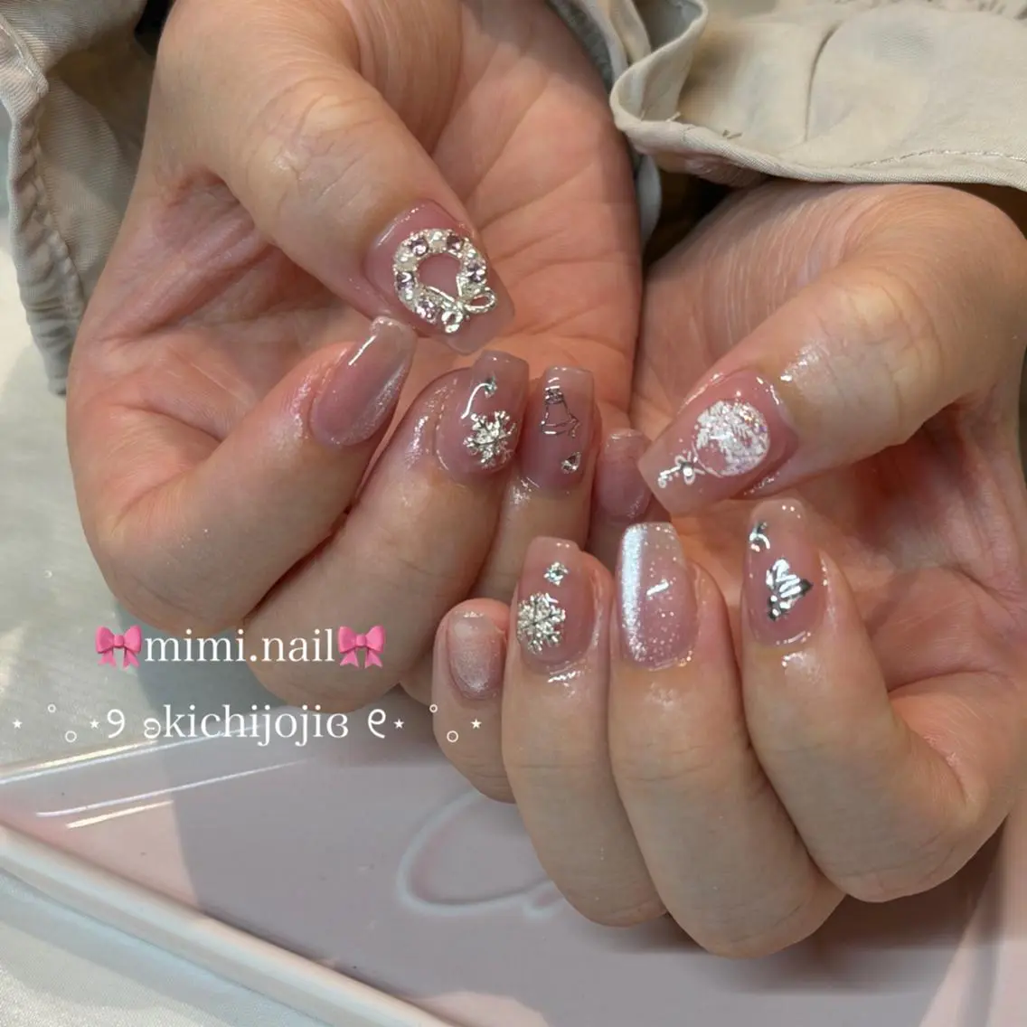 ネイル ハンドネイル mimi /ウィッシュコア🪽のネイルデザイン