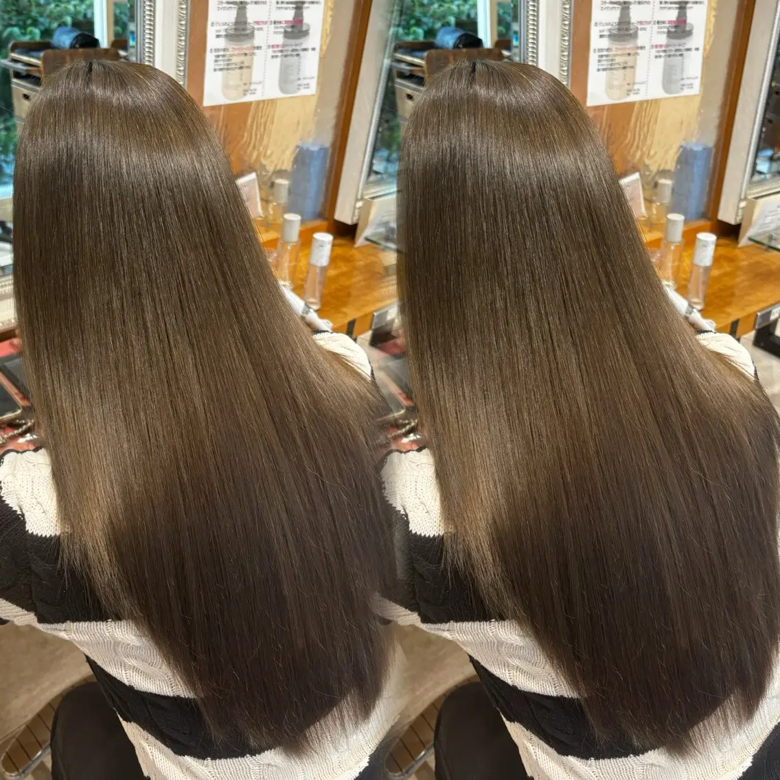 ✨️高濃度✨️💎髪質改善💎水素カラー＋持ち帰りミニシャンプートリートメントパウチ付きの写真