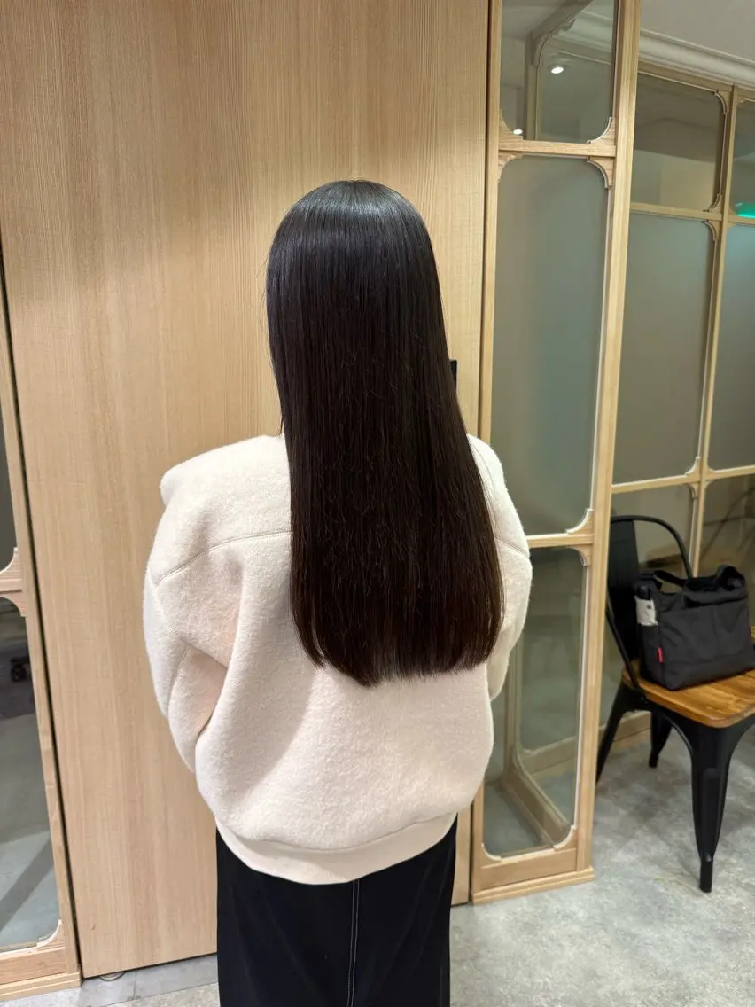 ロング カット トリートメント MAHAE 廣瀬のヘアスタイル