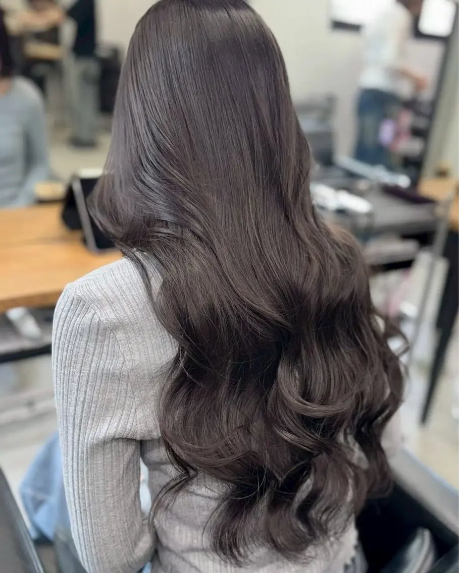 【💫平日限定メニュー💫】ワンカラー+うる艶トリートメント🫧(木曜日不可)の写真