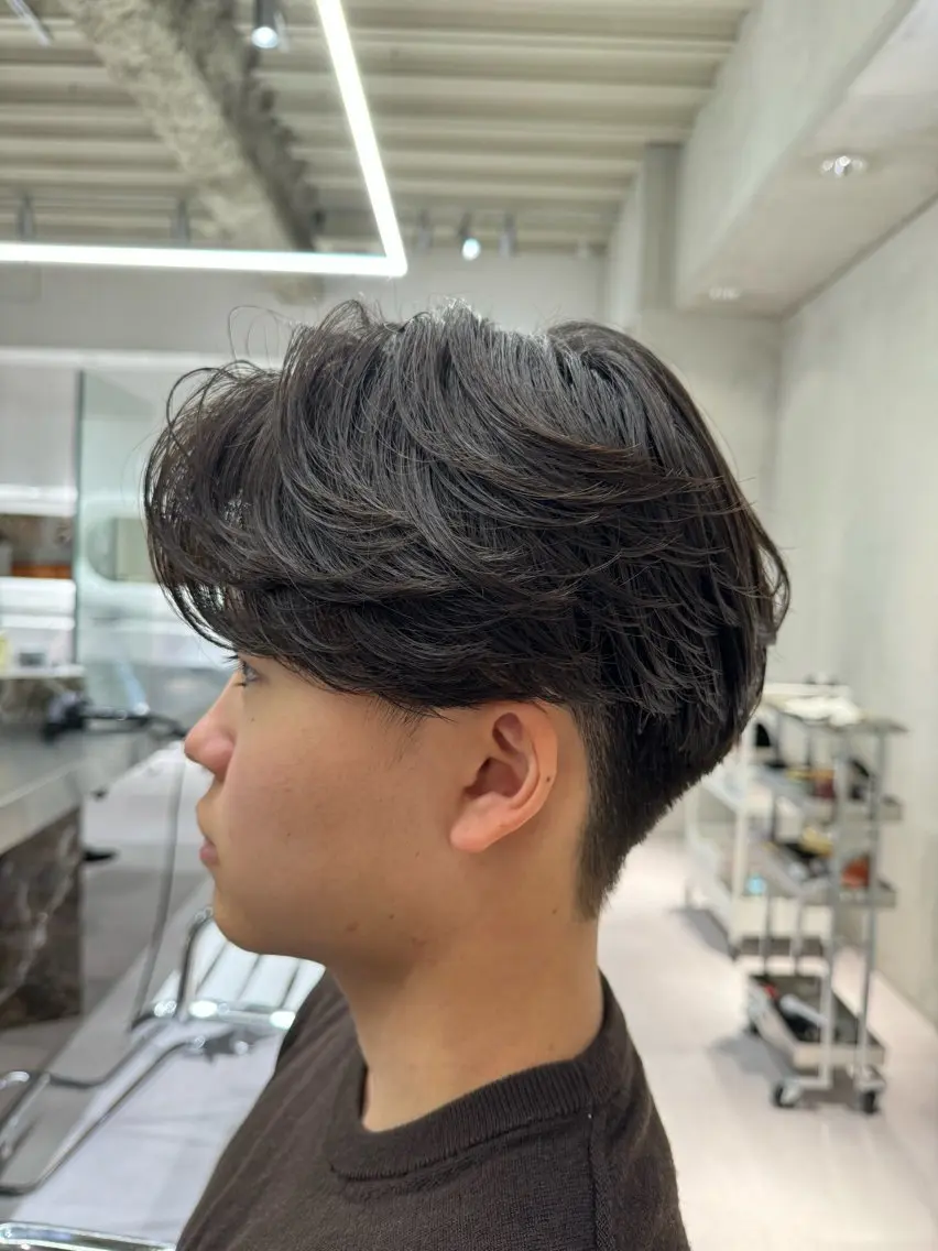 パーマ メンズ メンズ特化ニュアンス パーマ RYOのヘアスタイル
