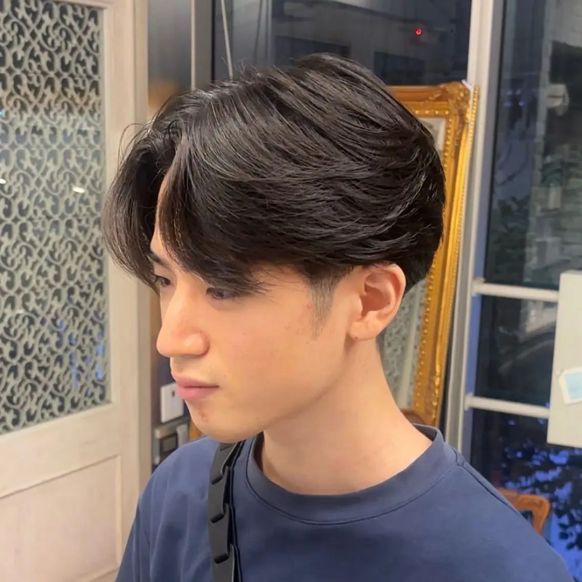 パーマ メンズ カット パーマ 【メンズ特化美容師】 RYO／梅田のヘアスタイル