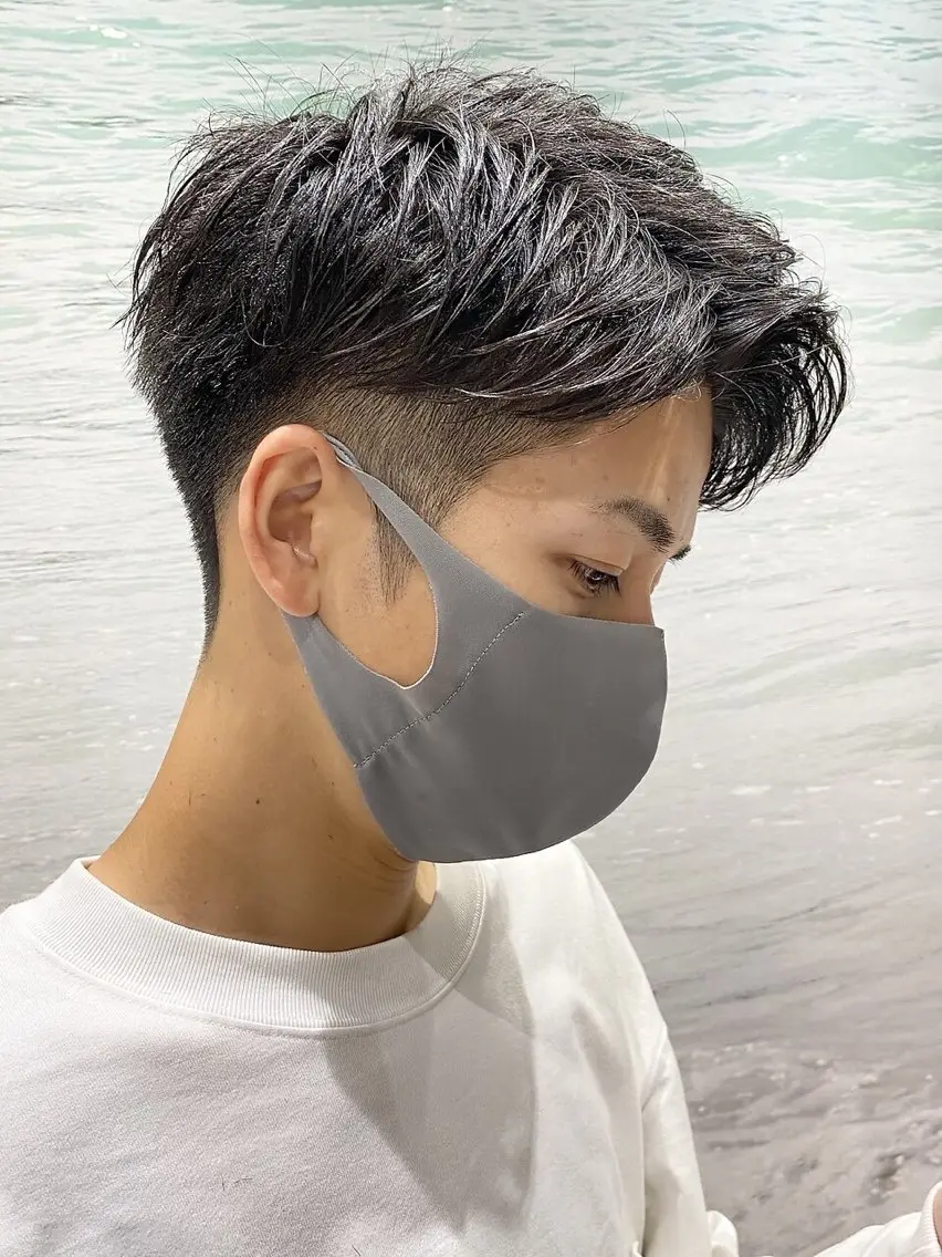 ショート メンズ 樋口 心音のヘアスタイル