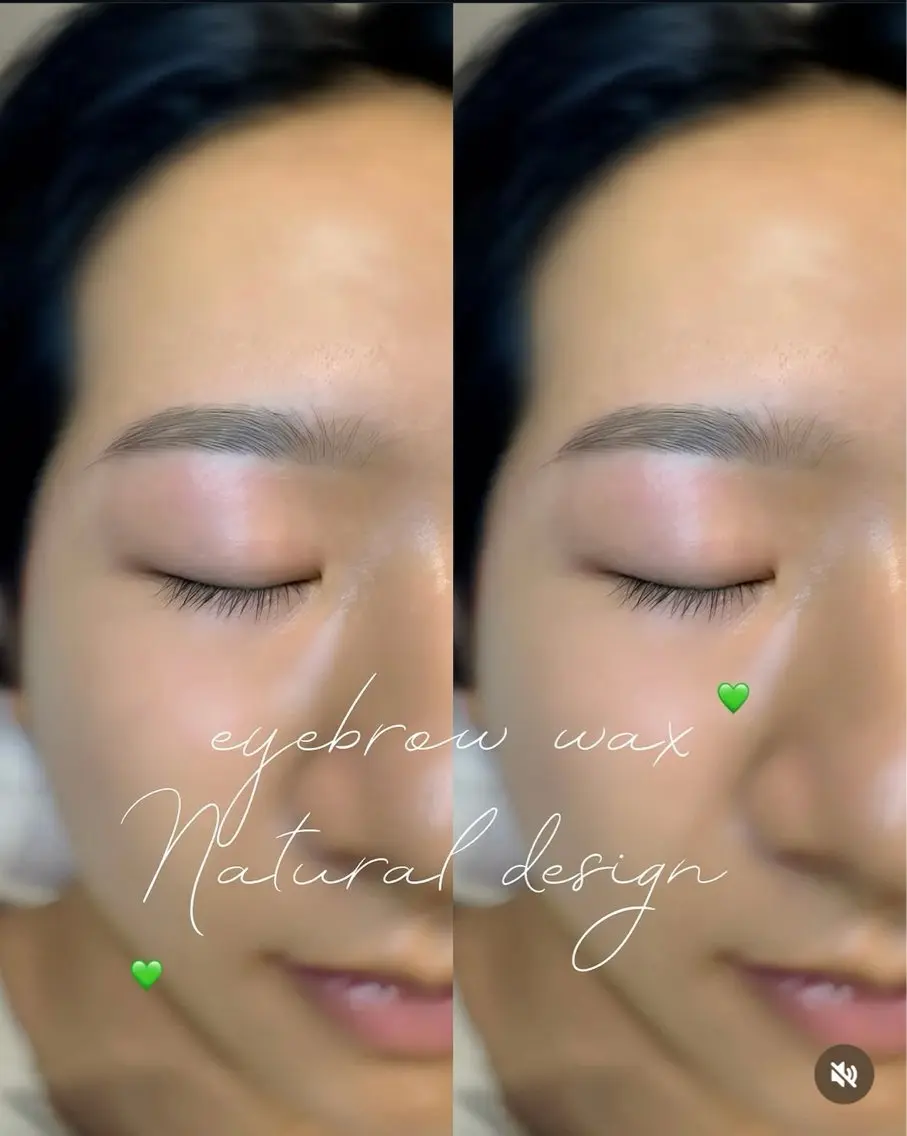 メンズアイブロウ（鎮静パック付き）🌿✨の写真