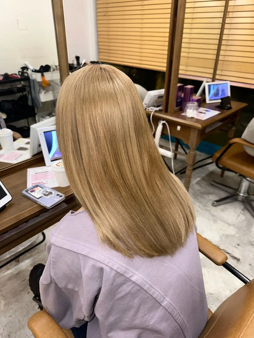 イルミナカラー💙➕髪質改善トリートメント🧖♀️の写真