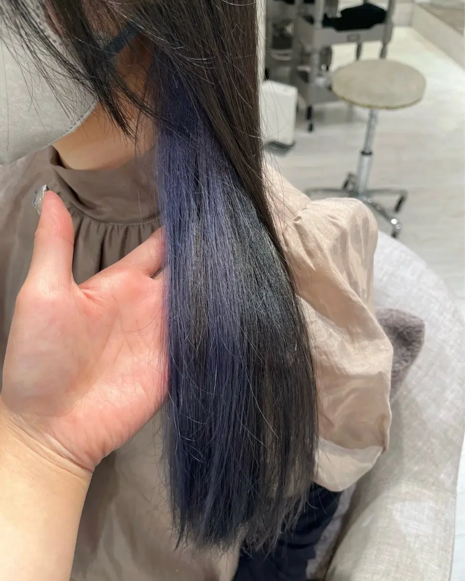 セミロング カット ヘアカラー ボブ/レイヤー/ 茉莉花のヘアスタイル