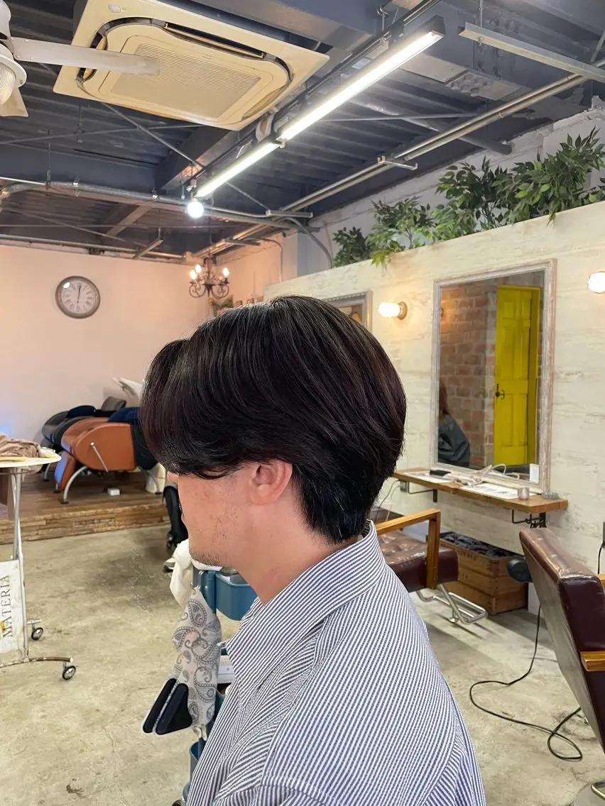 メンズカット+トリートメントの写真