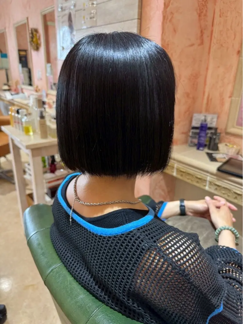 ミディアム カラー 、 、のヘアスタイル