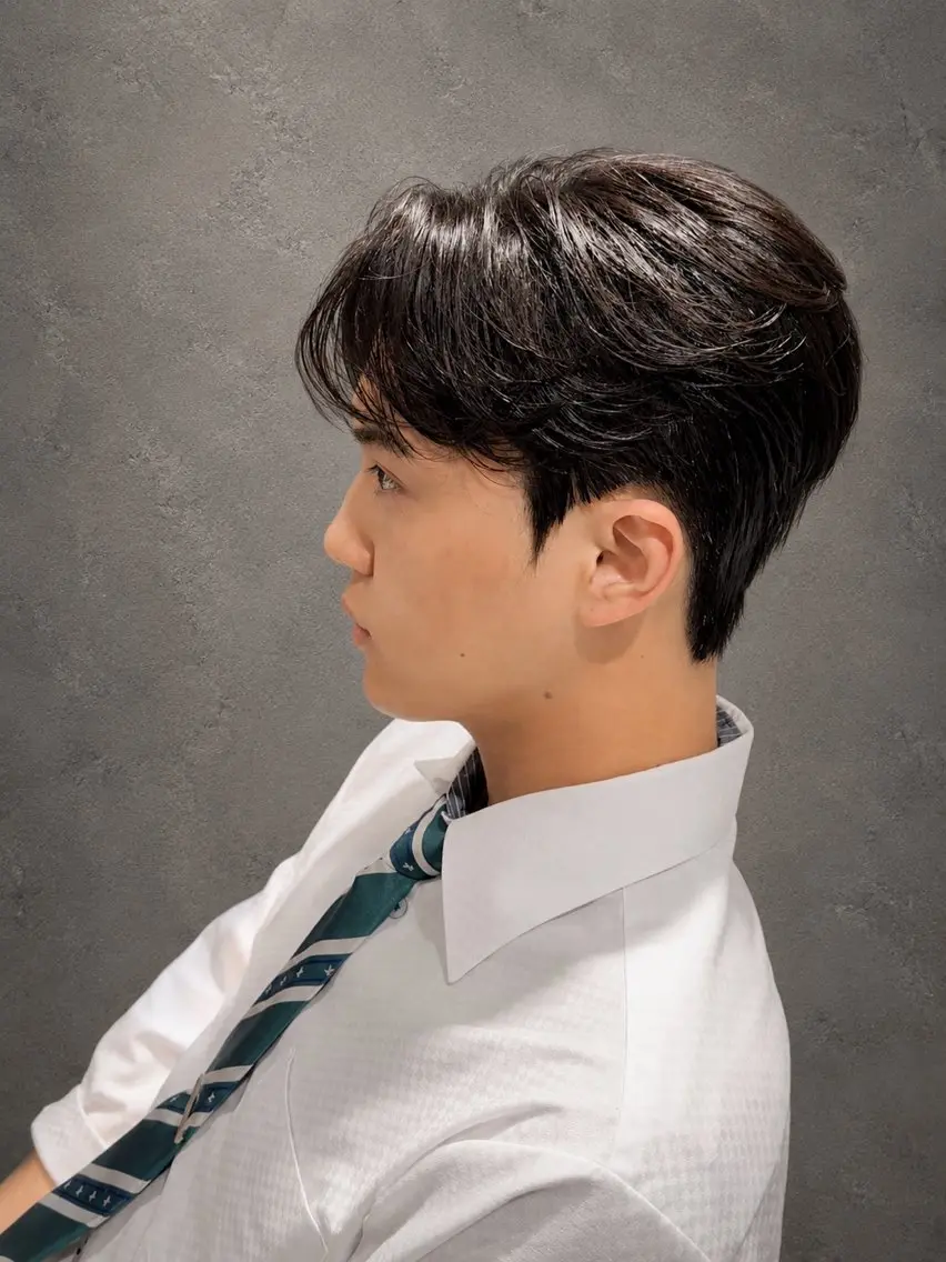 メンズ カット 縮毛矯正 原田 郁哉のヘアスタイル