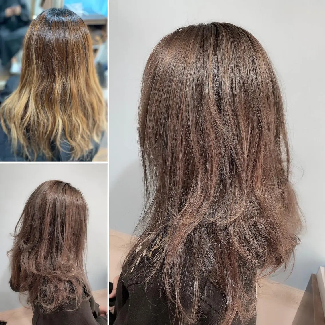 カラー ハイライトカラー くせ改善師 髪質改善師ゴトウのヘアスタイル