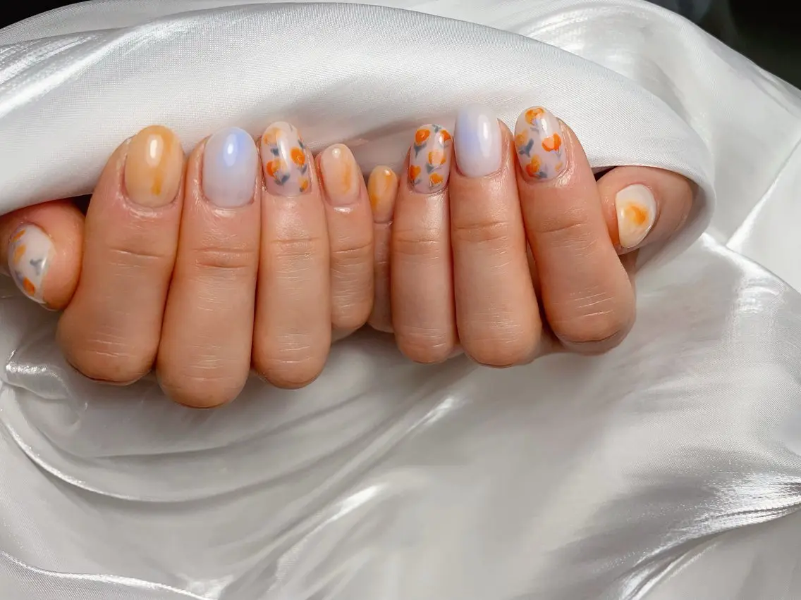 ネイル フラワーネイル 春ネイル Ai Nailのネイルデザイン