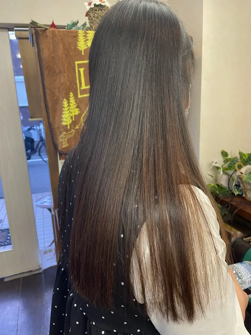 ロング パーマ 桧山 真のヘアスタイル