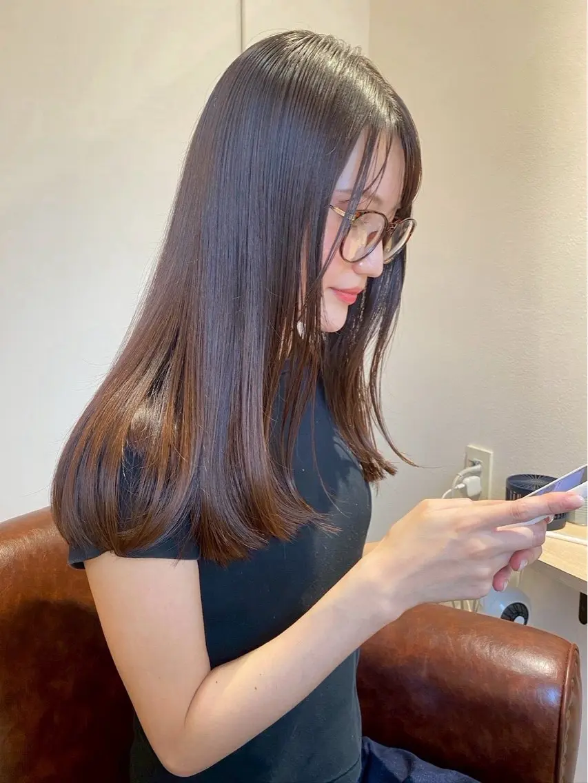 ロング カラー ANs. かずはのヘアスタイル