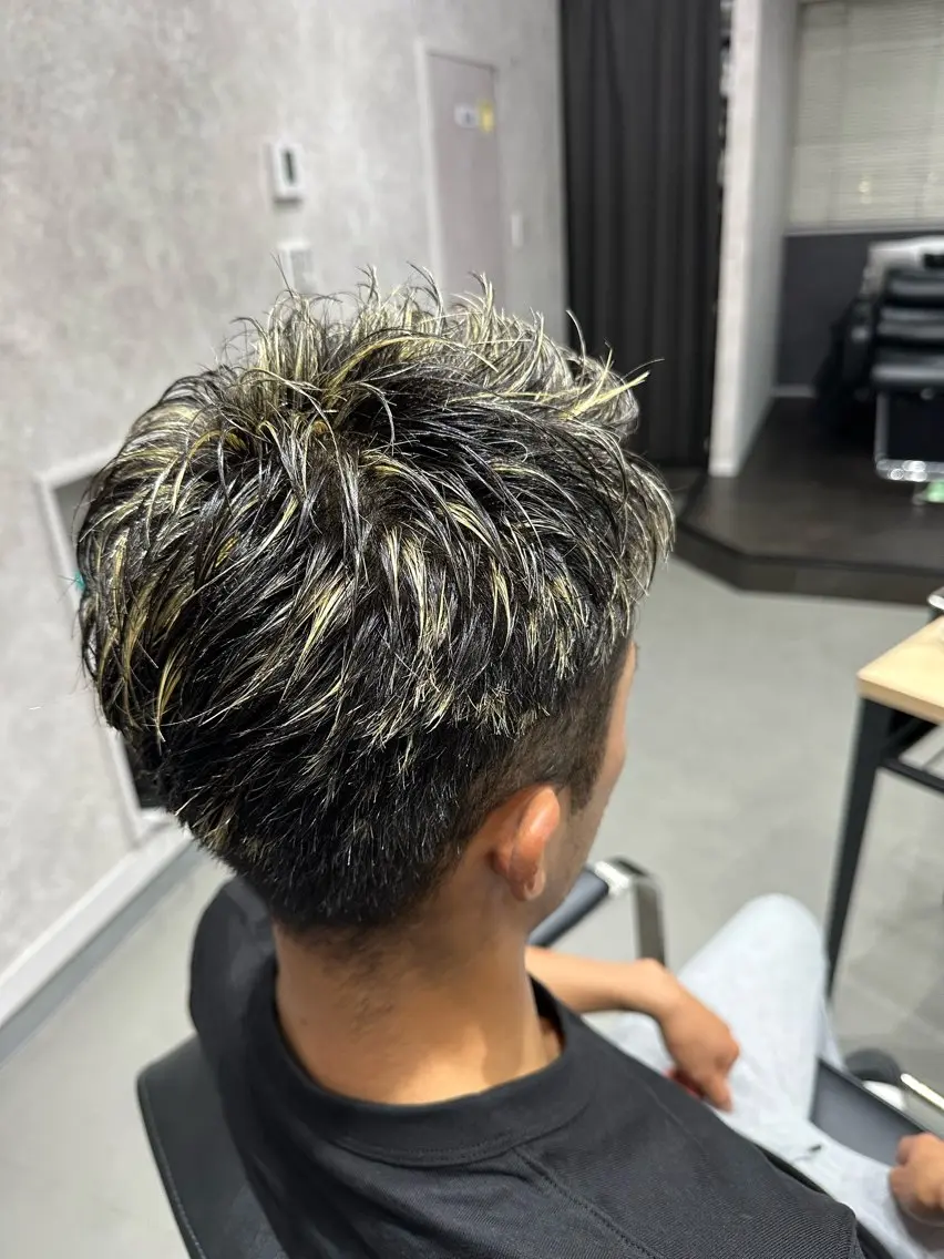 メッシュ(ブリーチあり)の写真