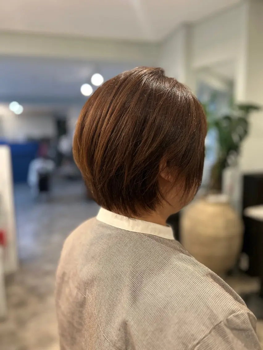 ショート 永田 結梨弥のヘアスタイル