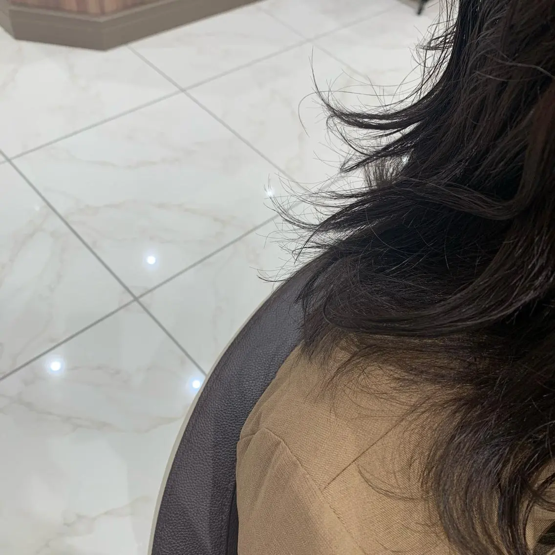 セミロング カラー ヘアアレンジ 小白井 由美のヘアスタイル