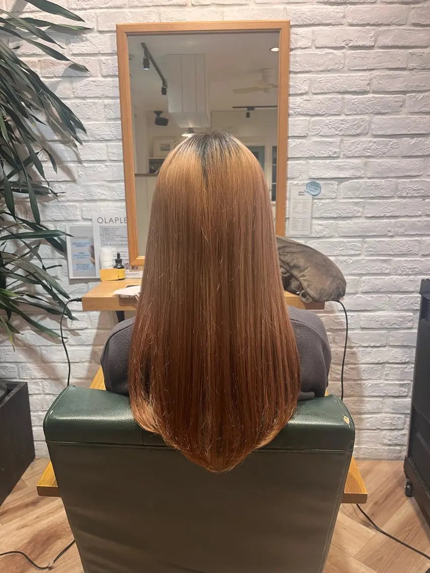 ロング 武田 綺音のヘアスタイル