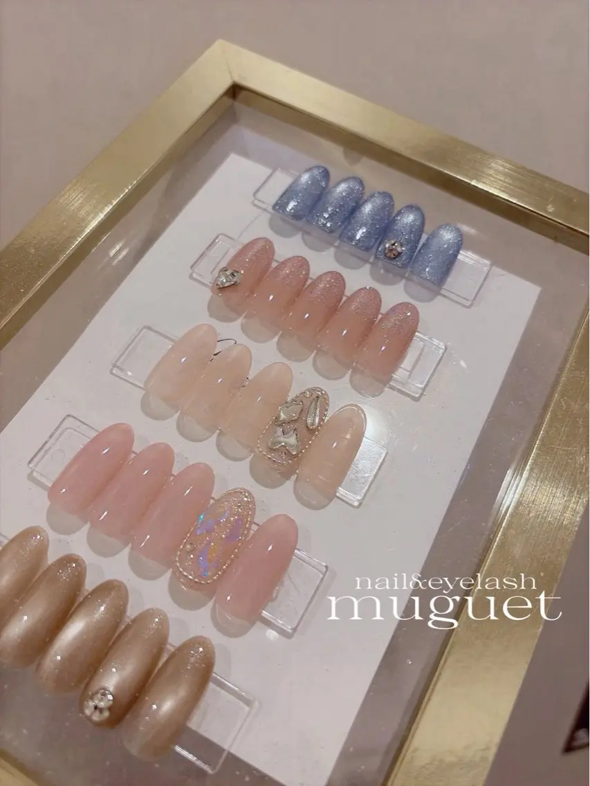 ネイル ハンドネイル muguet🫧 Sayaka🎀♡のネイルデザイン