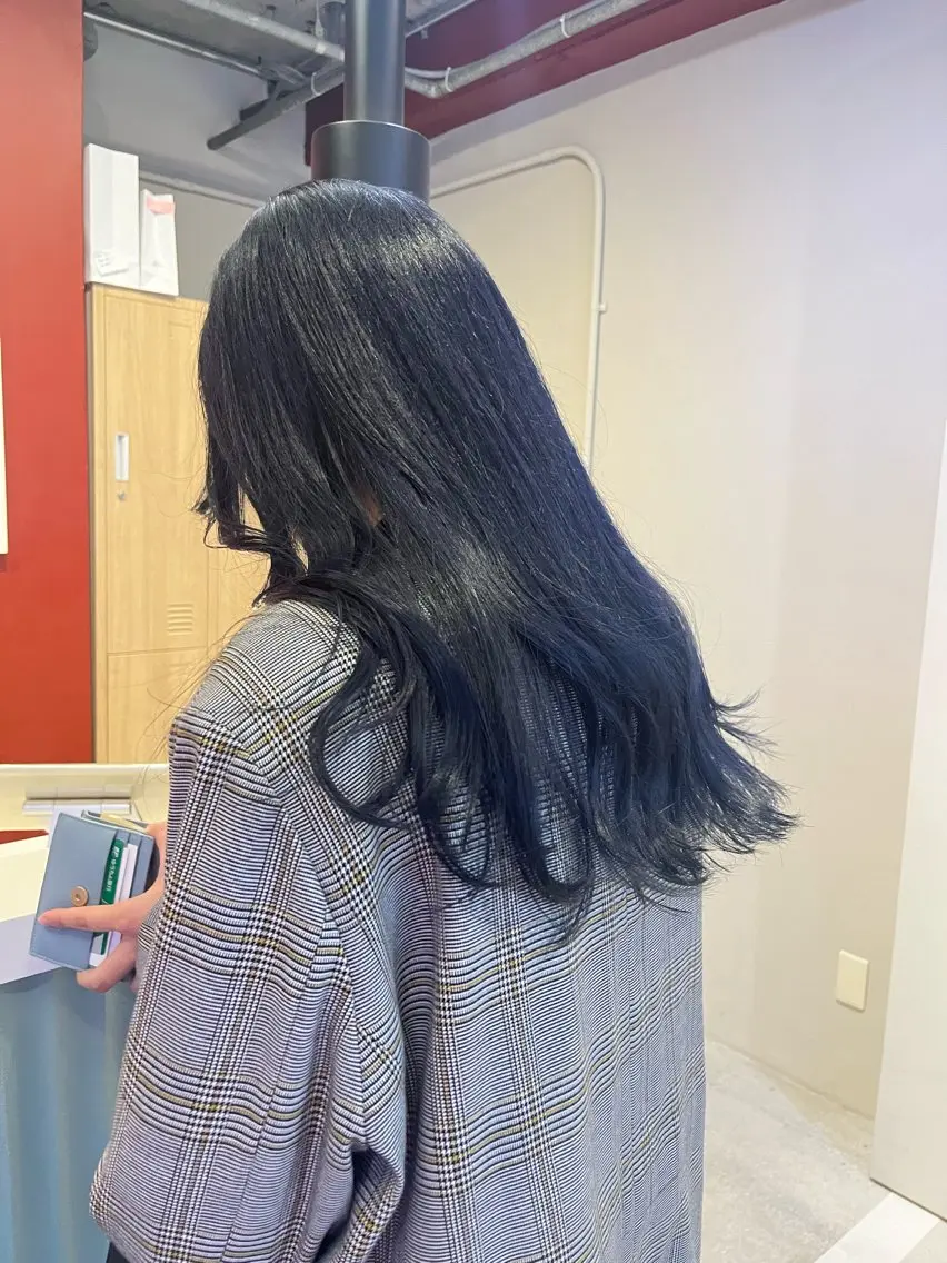 カラー レイヤーカット🍏 オリーブ/ののかのヘアスタイル