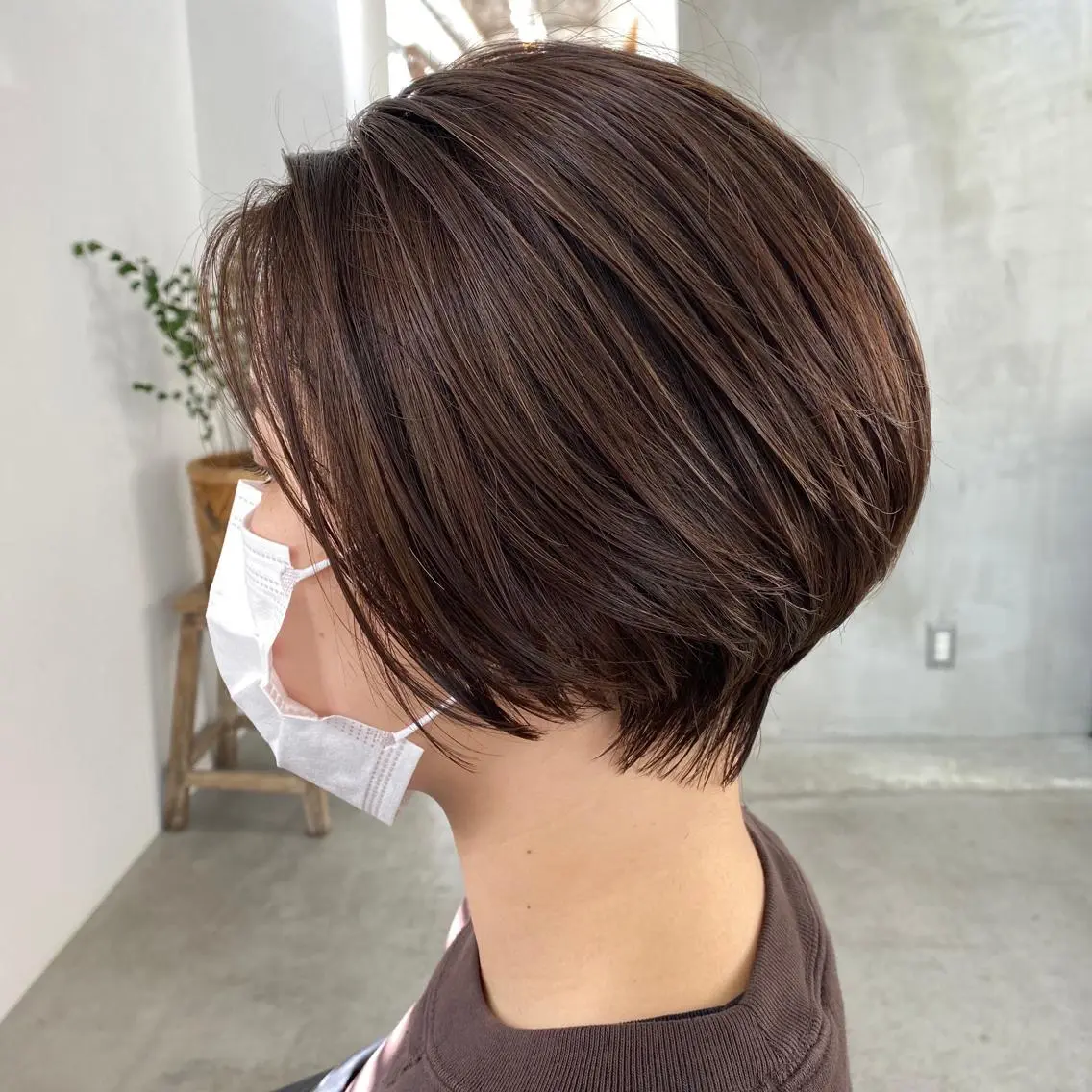 ショート カラー ハイライトカラー ハイライト ブリーチダブルカラー 【koide】のヘアスタイル