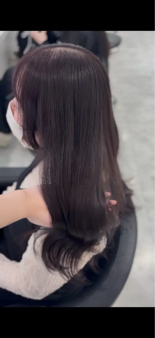ロング カラー ヘアカラー ヘアセット 💓色落ちまで綺麗な 垢抜けカラー💓のヘアスタイル