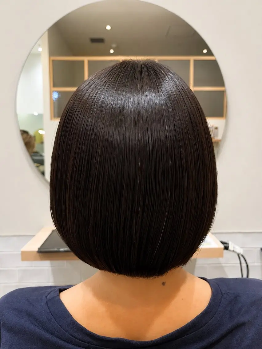 ショート ボブ レディースカット/ ヒグレアキコのヘアスタイル