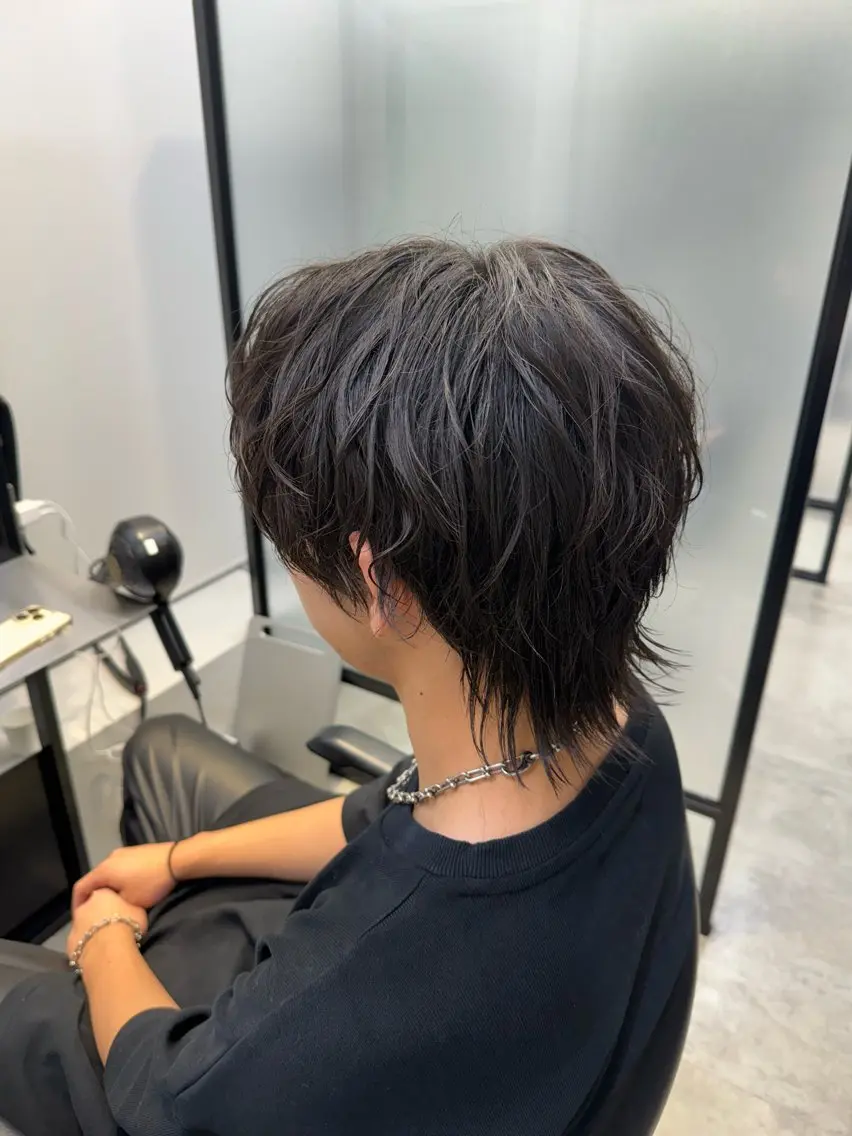 ショート カット トリートメント ヘアセット 佐藤景流/自由が丘で 叶う髪質改善/メンズのヘアスタイル