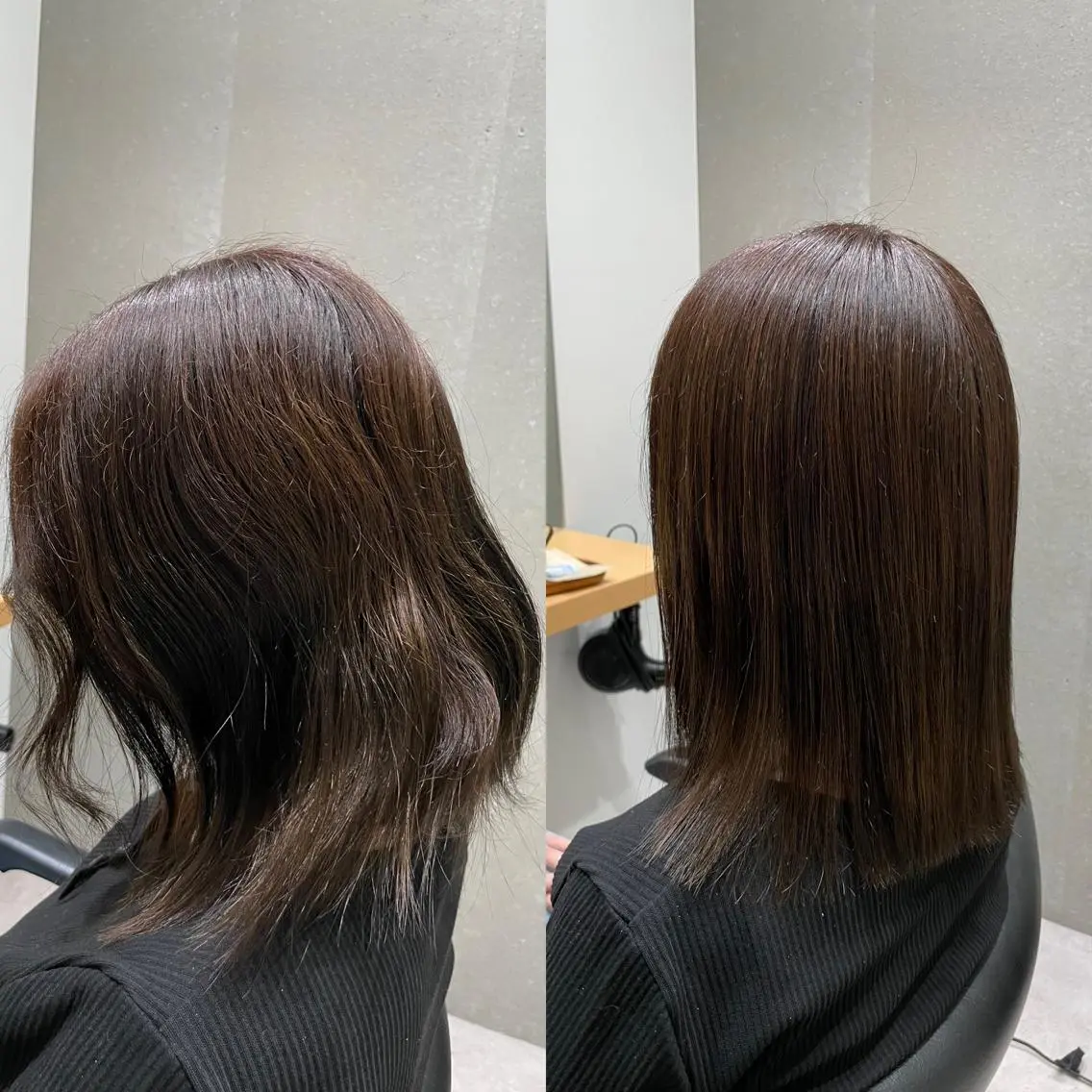 ミディアム 髪質改善 トリートメント 酸熱トリートメント カット トリートメント 髪質改善ヘアケア 艶髪特化/上田のヘアスタイル