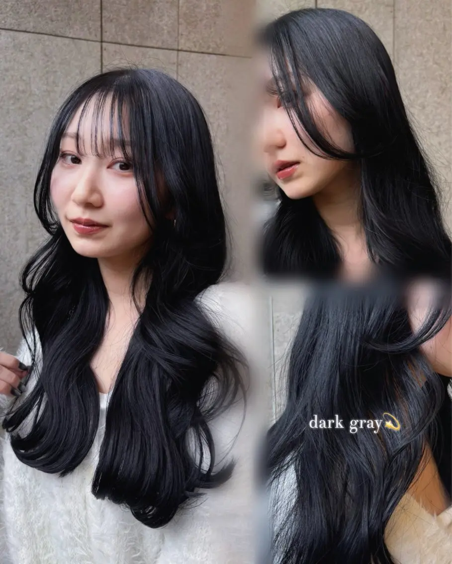 ロング ヘアカラー トリートメント 💎艶カラー髪質改善 💎🐇uraraのヘアスタイル