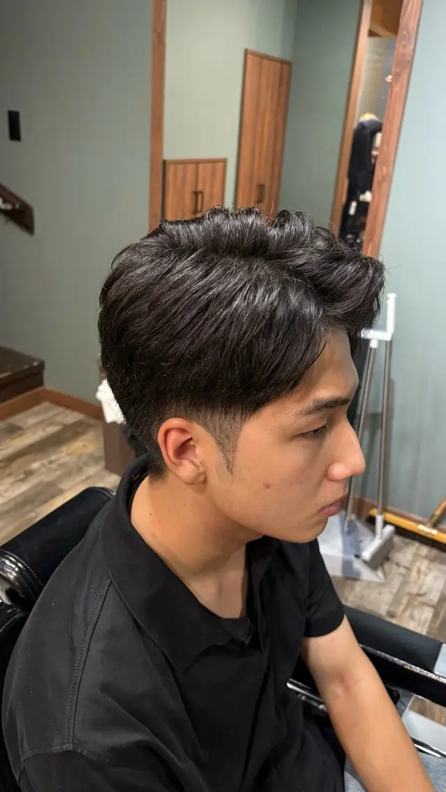 ショート メンズ 木名瀬 海星のヘアスタイル
