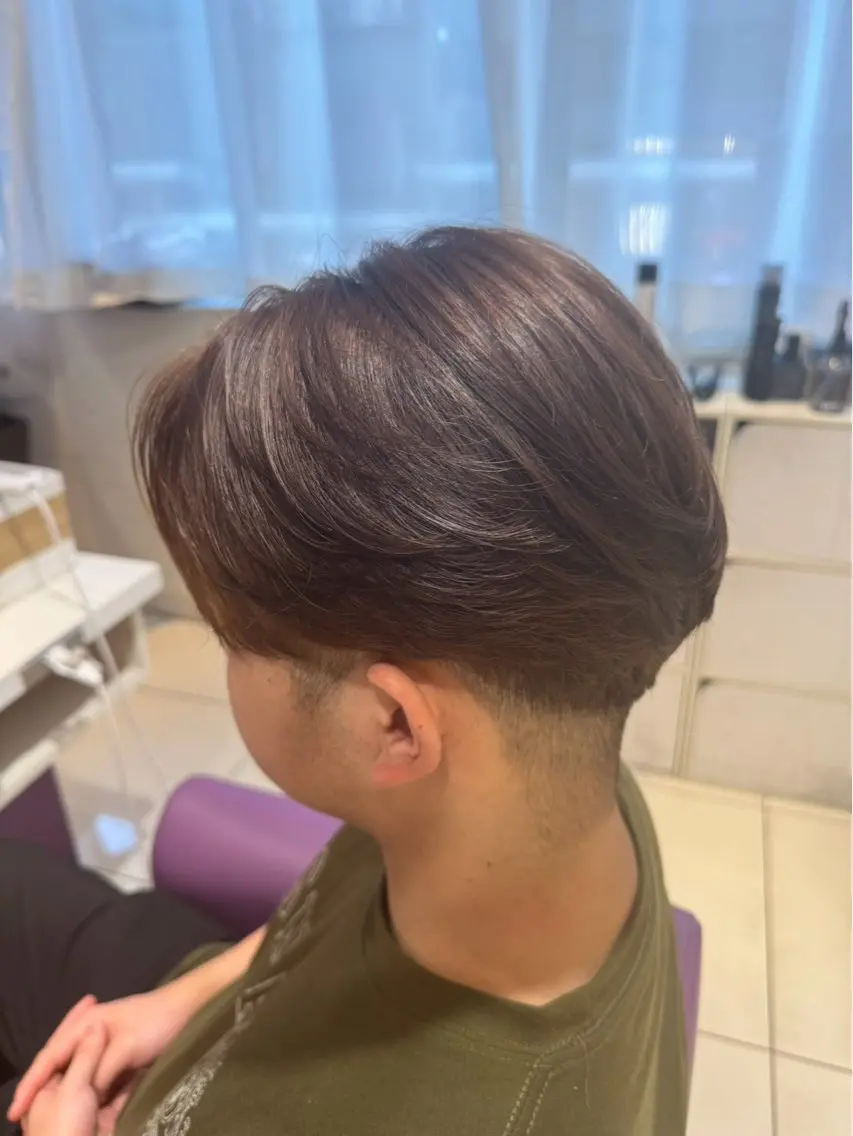 パーマ メンズ 玉置 晴太郎のヘアスタイル