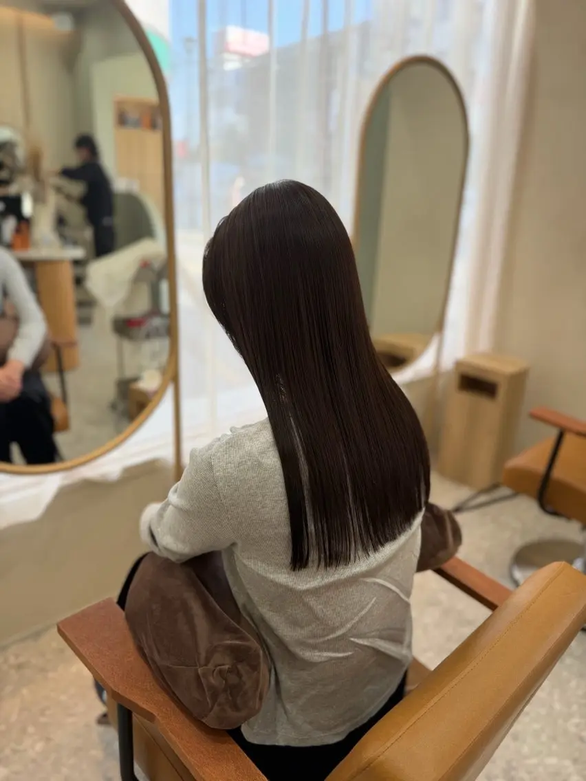 ロング カラー カット ヘアカラー yim_ otowaのヘアスタイル