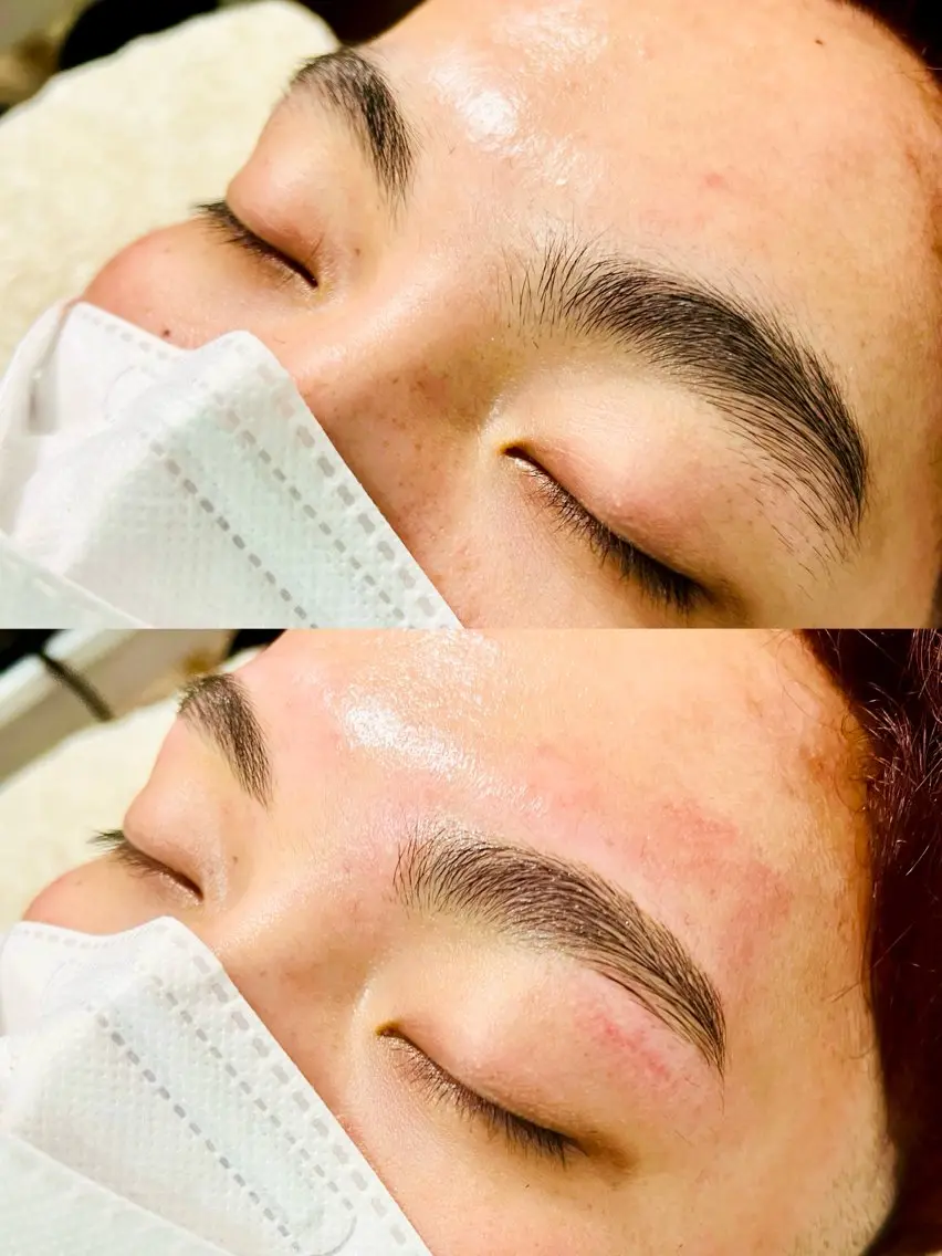 アイブロウ 眉毛ワックス脱毛 ワックス脱毛 眉カット その他(アイブロウ) eyelash presh yukaのマツエク・マツパデザイン