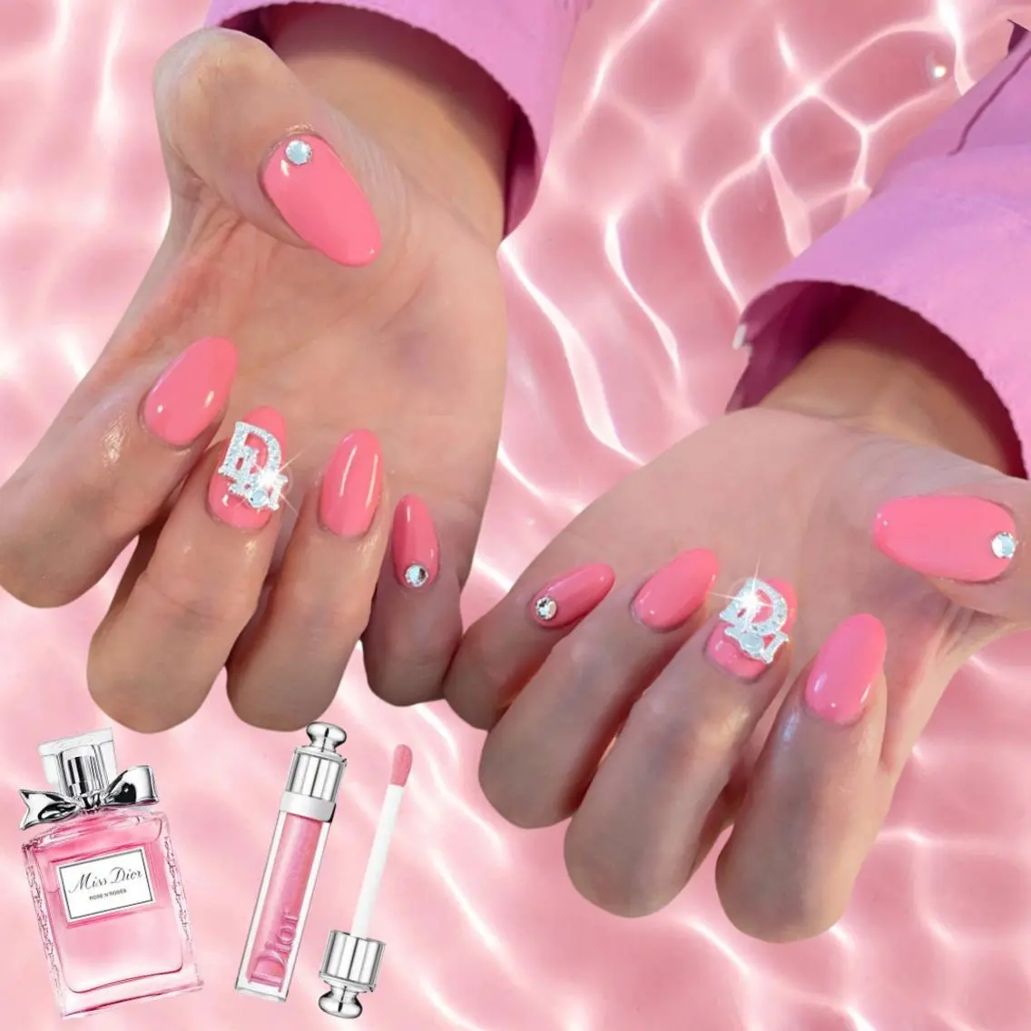ミディアム 🦋Nail Amo🦋のネイルデザイン