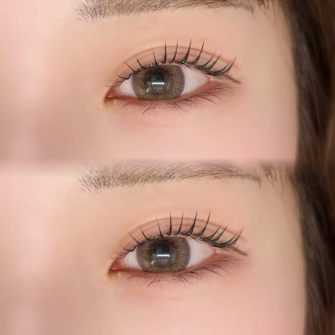 マツエク・マツパ パリジェンヌラッシュリフト 。ꕤ°₊sakura 束感まつ毛⊹𓈒✿のマツエク・マツパデザイン