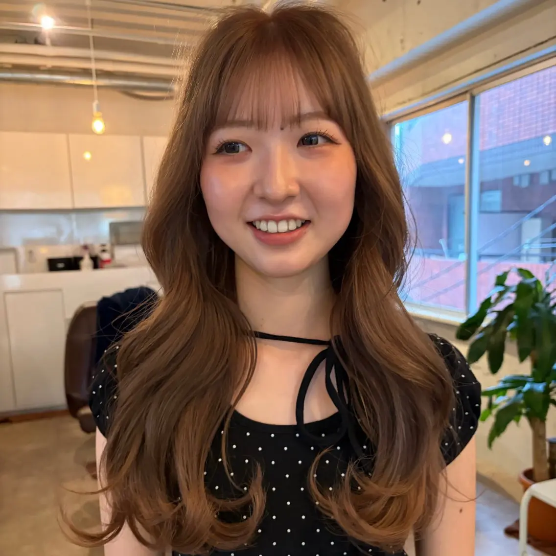 カラー ブリーチ 透明感カラー ヘアカラー 増山美咲/横浜 /カラーモデル募集のヘアスタイル