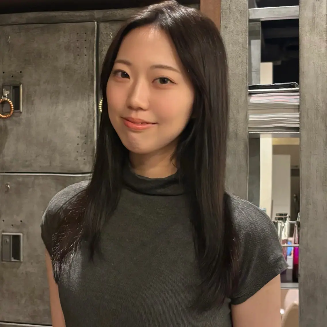 ロング カラー 透明感カラー 髪質改善 カット ヘアカラー ヒナノ/梅田/レイヤ ー/透明感カラーのヘアスタイル