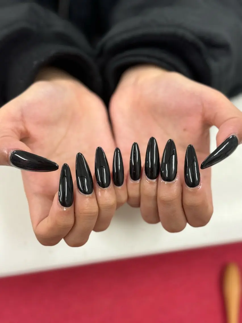 チップ長さ出し+ワンカラジェル(オフ1000円チップ長さ+パーツオフ1500円)の写真