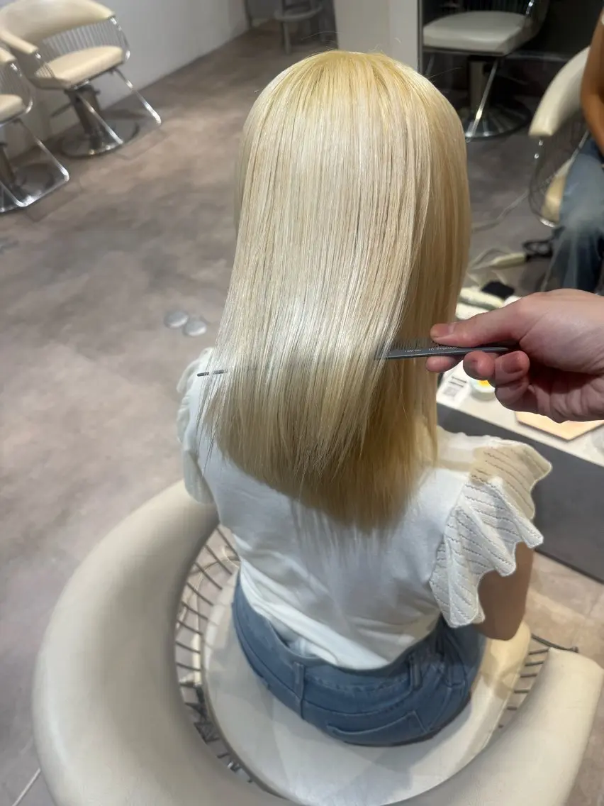 ミディアム カラー ブリーチ ケアブリーチ 透明感カラー ハイトーンカラー ピンクカラー カット ヘアカラー 💎透明感カラー特化 💎TAISEIのヘアスタイル