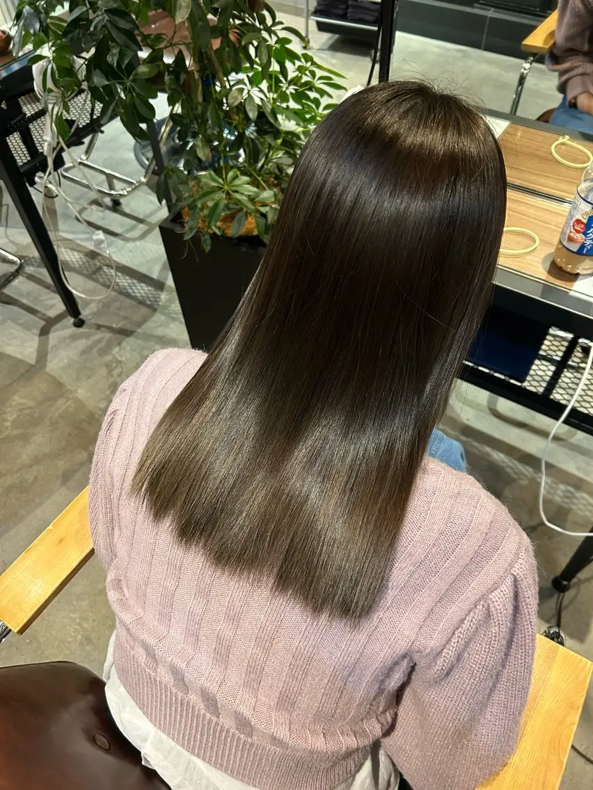 ロング カラー 𝐒𝐇𝐔𝐑𝐈 🦋艶カラー🦋のヘアスタイル