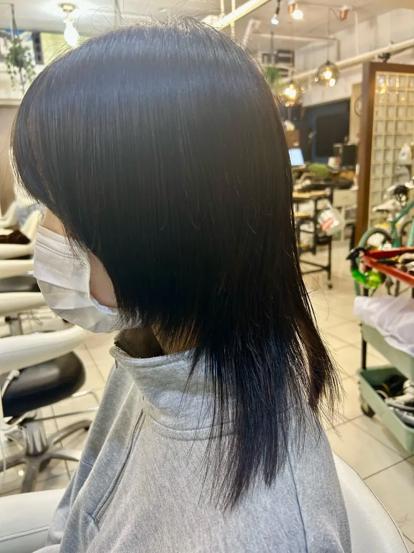 ミディアム レイヤーカット ウルフカット Kurumi☆彡 練馬バウハウスヘアのヘアスタイル