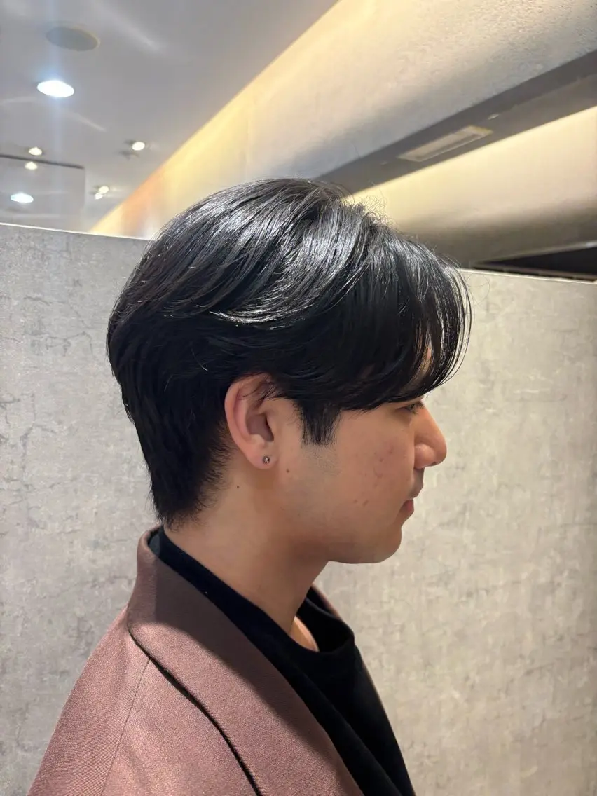 ショート メンズ 城山 拓実のヘアスタイル