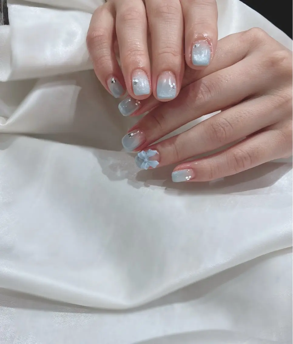 ネイル マグネットネイル ハンドネイル ESPOIR Ｎのネイルデザイン