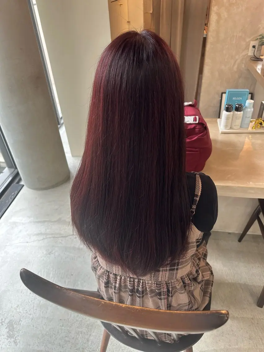 ロング RINO‎🤍🎀 𝑏𝑒𝑙𝑡𝑎のヘアスタイル
