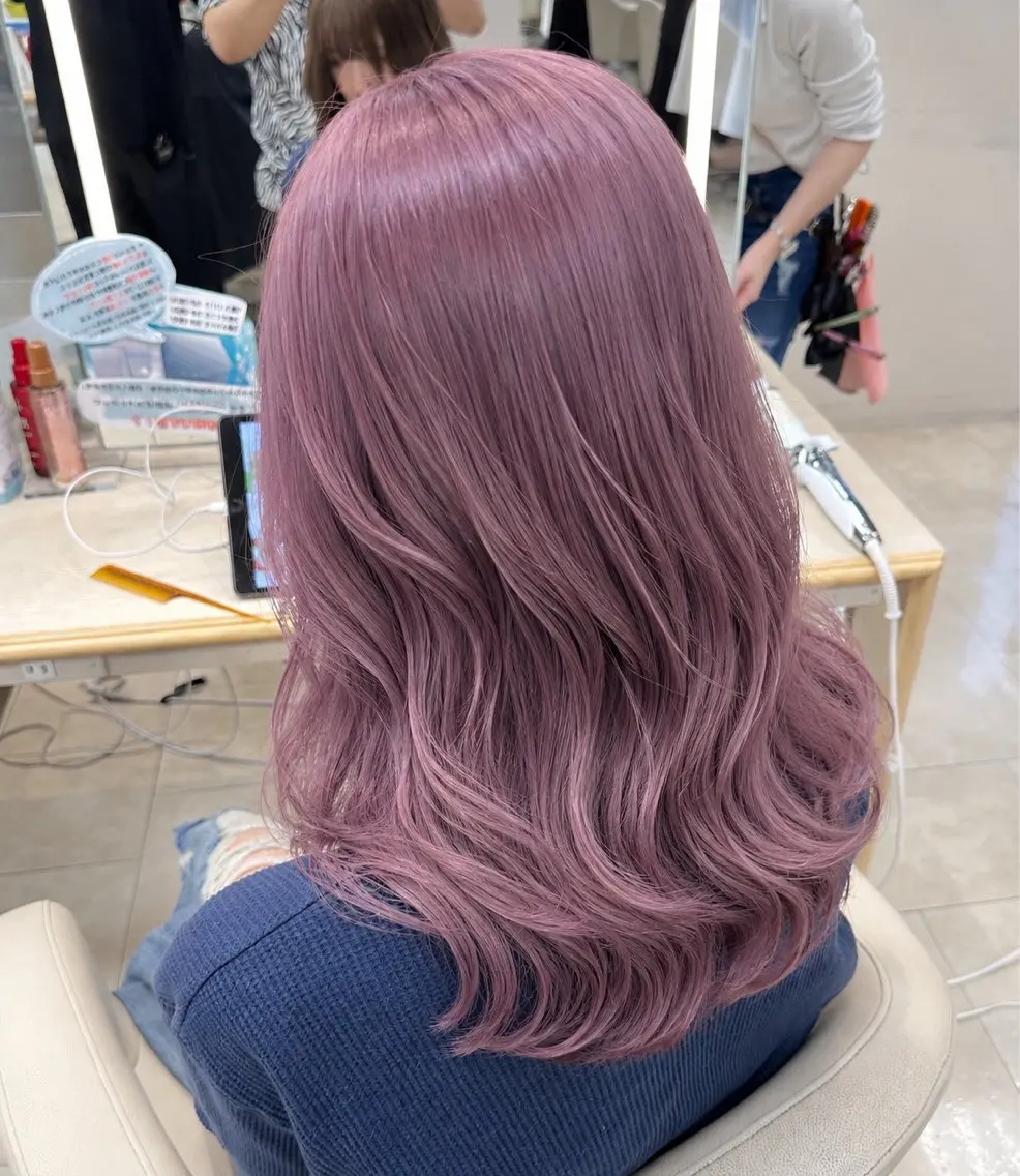 ロング ヘアカラー ✨盛れ×似合わせ💞 matsuri🌱のヘアスタイル