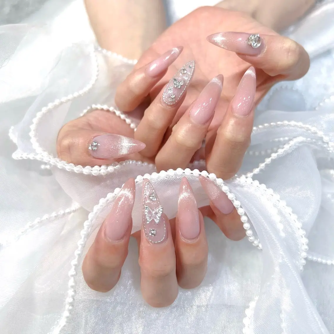 ネイル エルバイノリコ🎀 堅田パラジェル取扱店のネイルデザイン